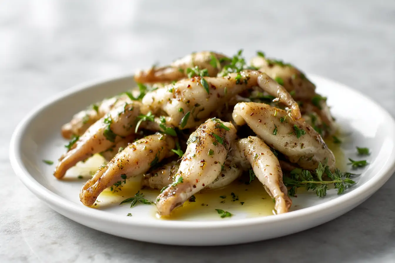 Żabie udka z Air Fryer