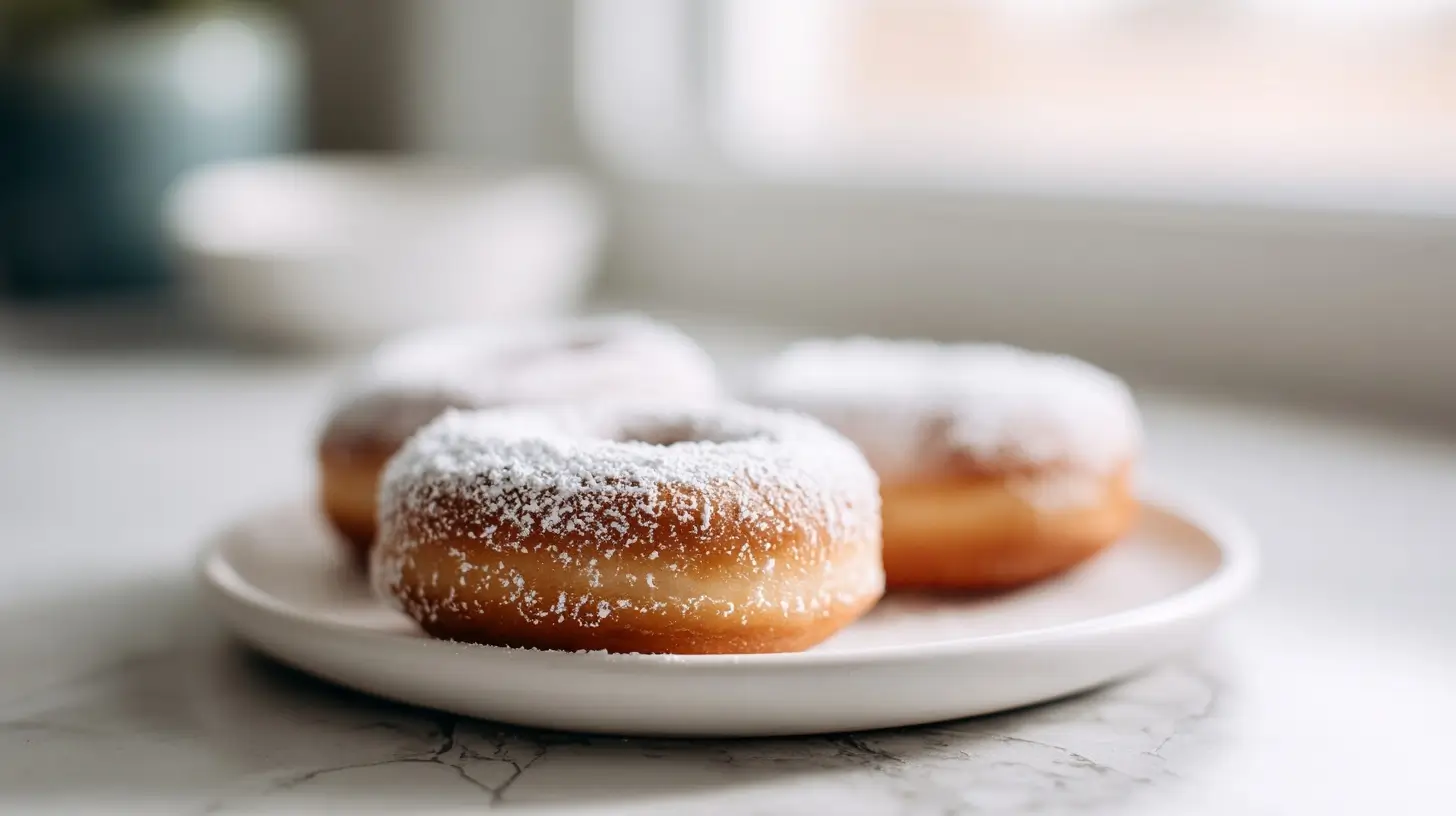 bezglutenowe paczki z air fryer