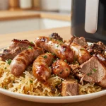 Pyszny bigos z Air Fryer, idealny na zimowe wieczory.