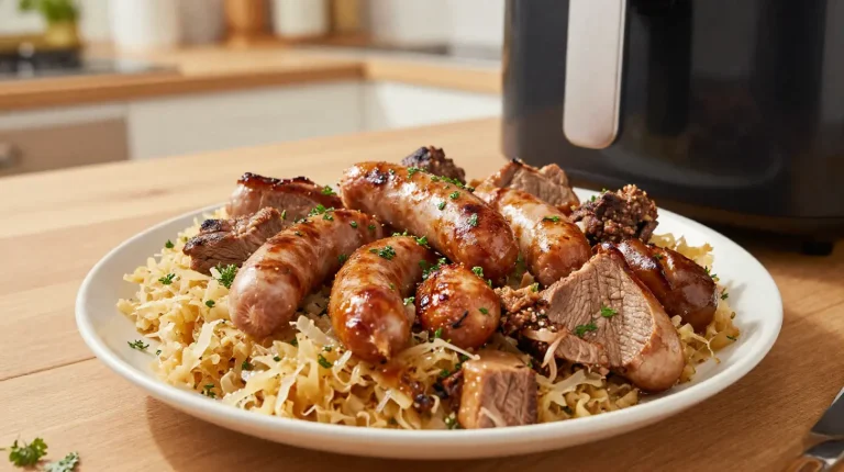 Bigos z Air Fryer Pyszny bigos z Air Fryer, idealny na zimowe wieczory.