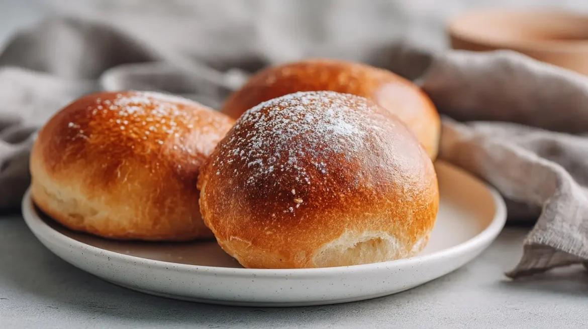 Delikatne bułki z Air Fryer szybkie ciasto bez wyrastania