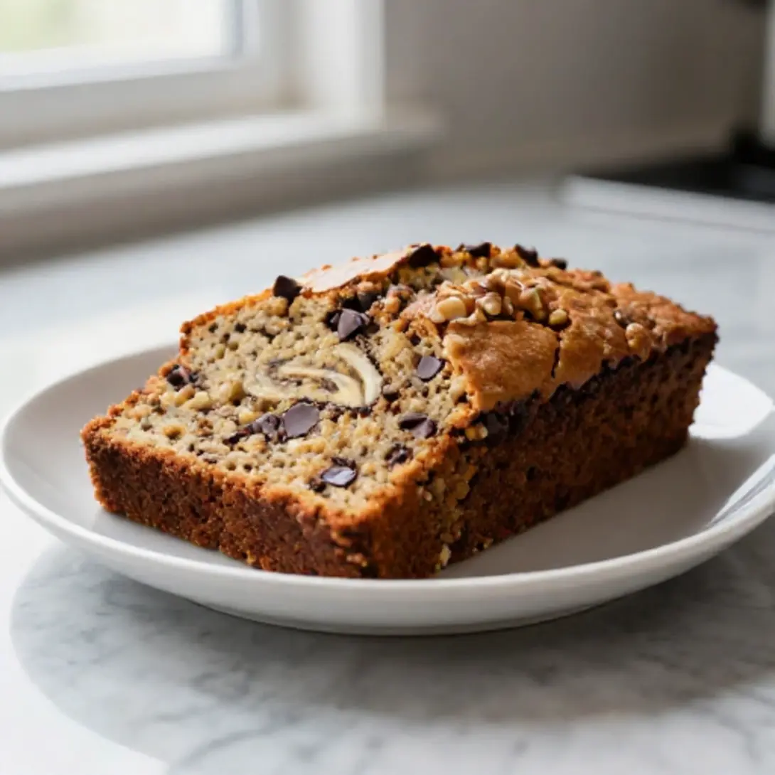 Smaczny chlebek bananowy z air fryer