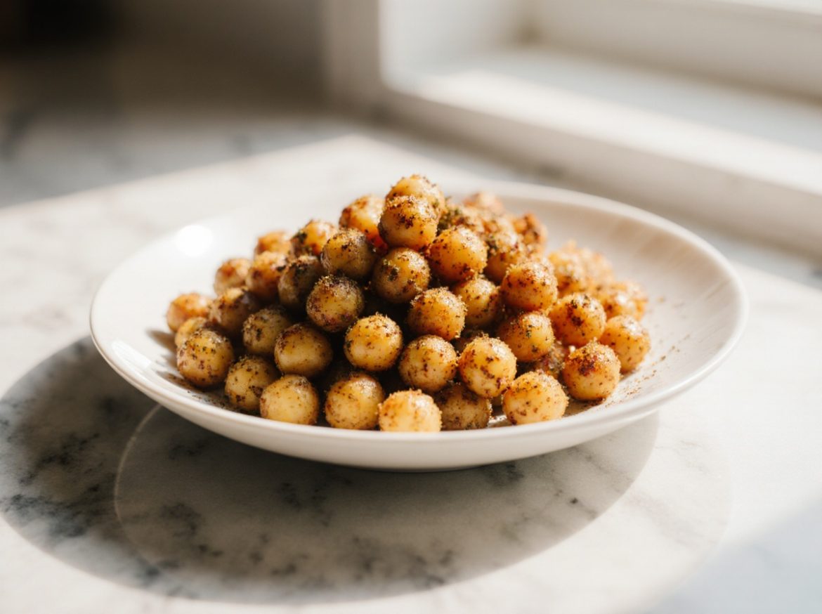 Chrupiąca ciecierzyca z Air Fryer