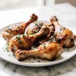 Chrupiące udka kurczaka z Air Fryera