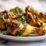 Chrupiące udka z kurczaka bez kości z air fryer
