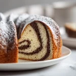 Pyszne ciasto zebra z Air Fryer.