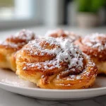 Cynamonowe slimaczki z ciasta francuskiego w air fryer