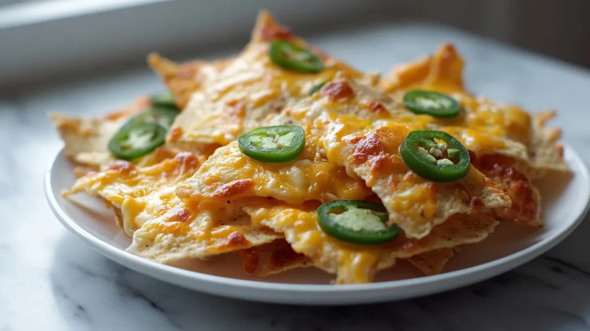 Domowe nachosy z pikantną salsą z air fryer, idealna przekąska na każdą okazję.