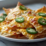 Domowe nachosy z pikantną salsą z air fryer, idealna przekąska na każdą okazję.