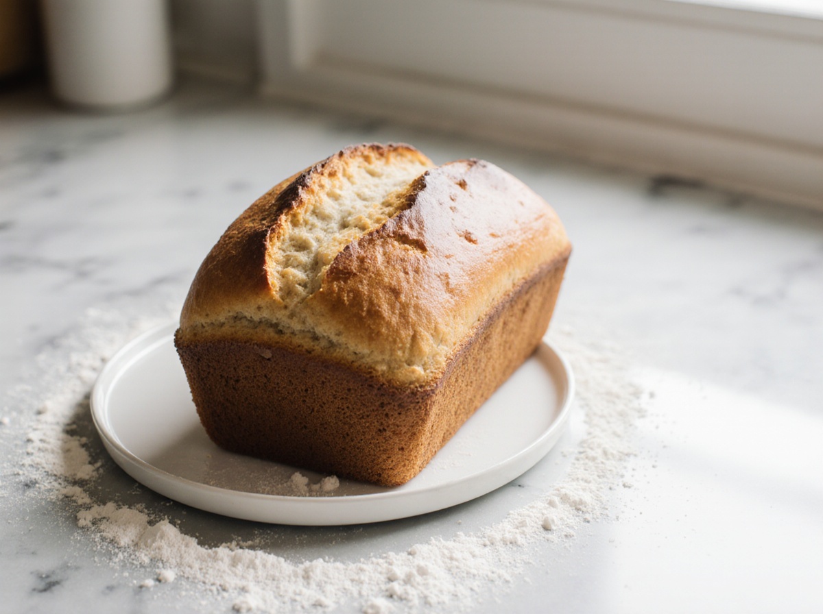 Domowy chleb w air fryer, idealny na codzienny stół.