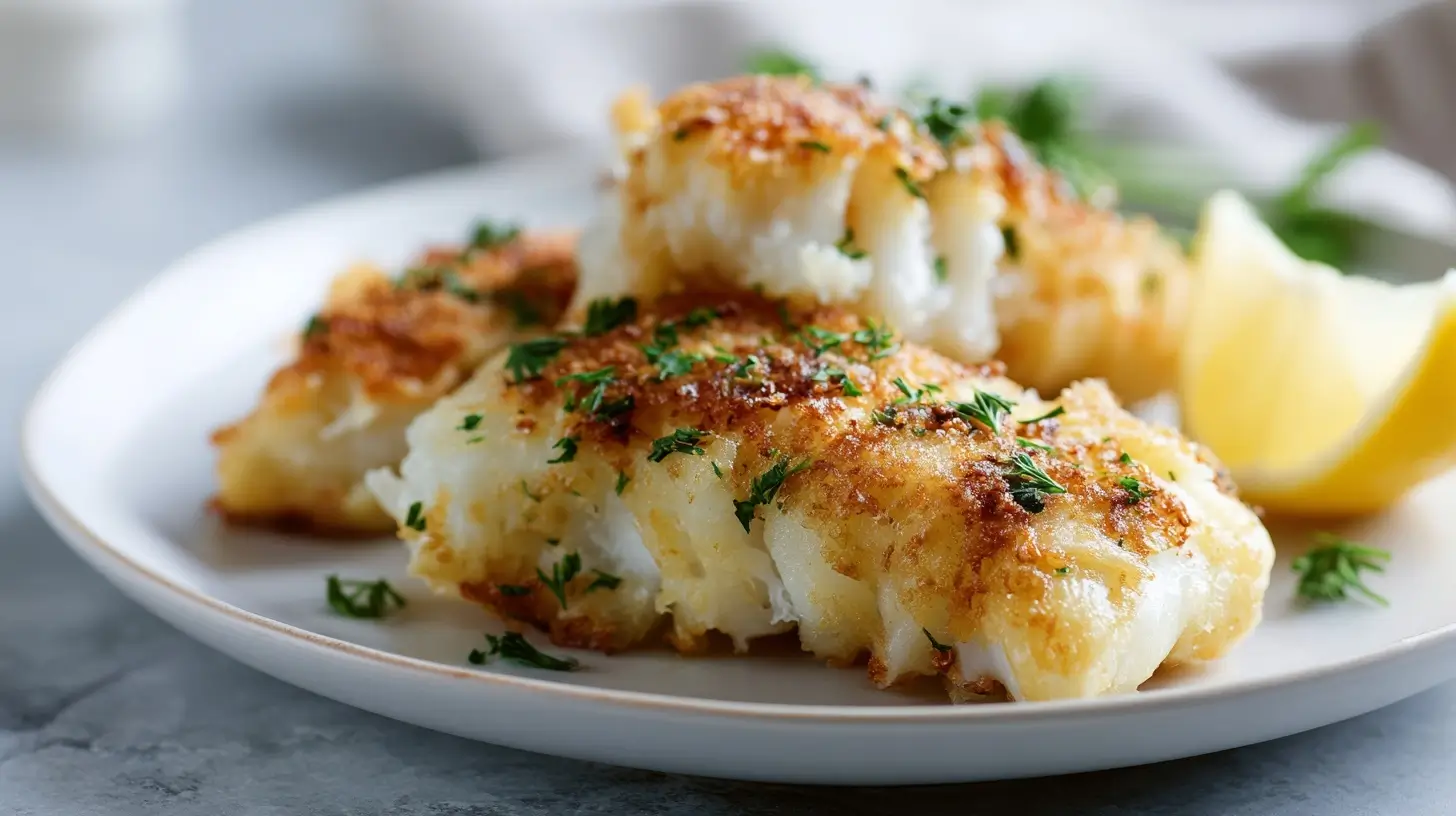 dorsz w ciescie piwnym w air fryer