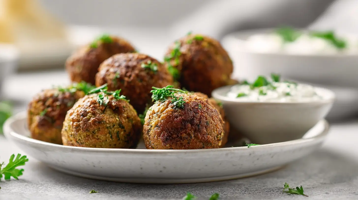 Falafel z ciecierzycy z Air Fryera