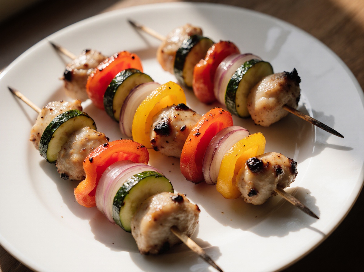 Fit szaszłyki z Air Fryera