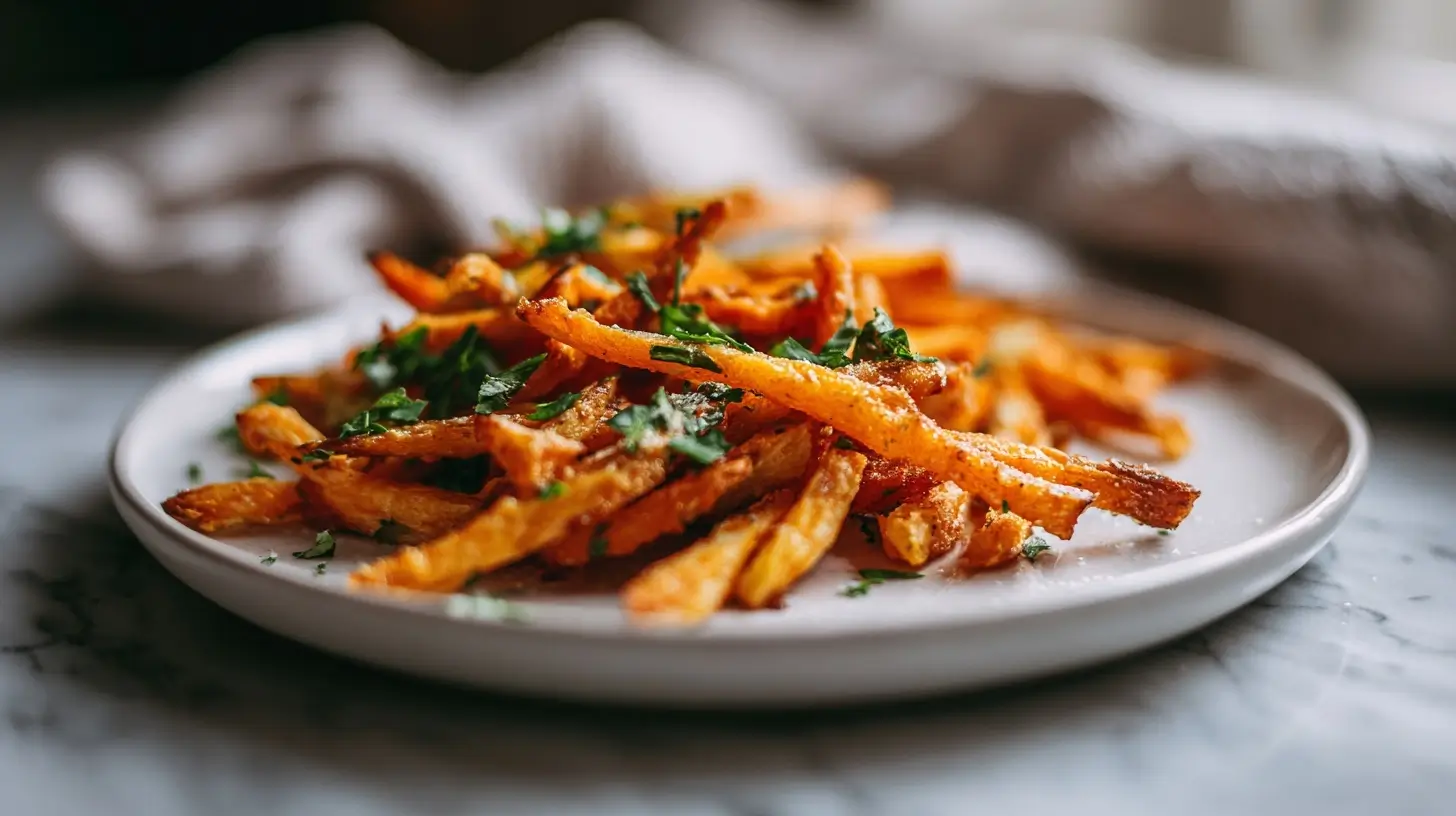 frytki z rzepy z air fryer