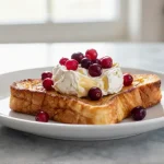 Grzanki z camembertem i żurawiną z Air Fryer