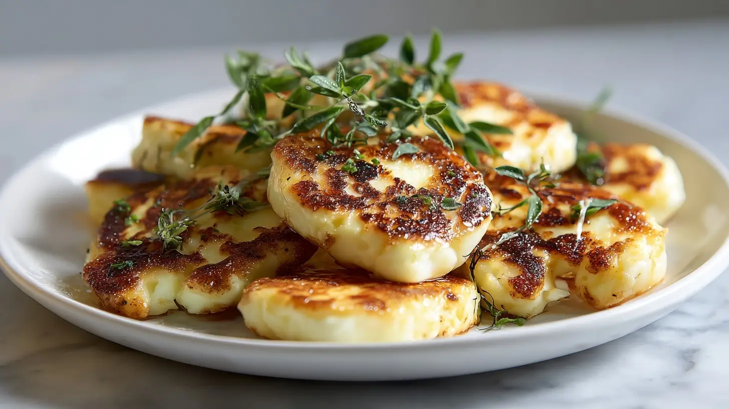 halloumi z air fryer