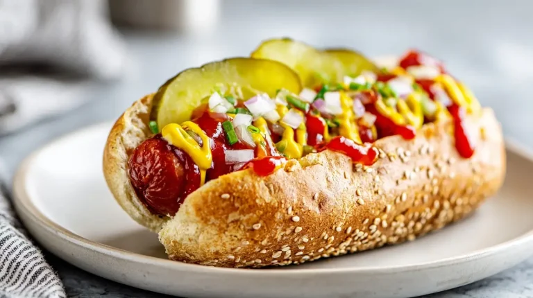 Pyszne hot dogi z air fryer, idealne na szybki posiłek.