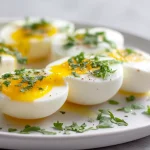 Jajka na miękko z Air Fryera przygotowane perfekcyjnie.