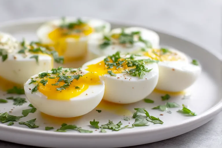 Jajka na miękko z Air Fryera przygotowane perfekcyjnie.