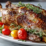 kaczka pieczona w calosci z air fryer