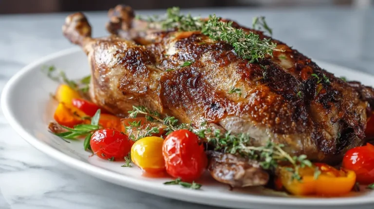 kaczka pieczona w calosci z air fryer