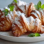 Kajzerki z Air Fryer na lekko chrupiącej skórce.