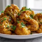 Kalafior w miodzie z curry z Air Fryer