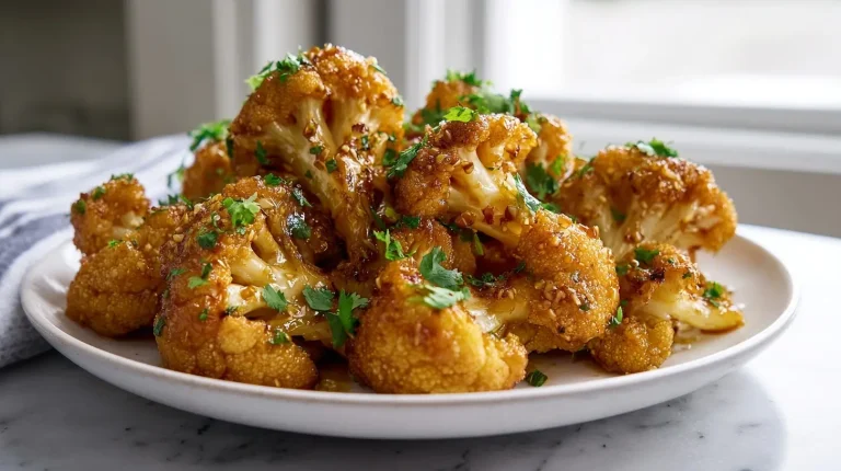 Kalafior w miodzie z curry z Air Fryer