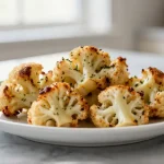 Kluski śląskie z Air Fryer na talerzu