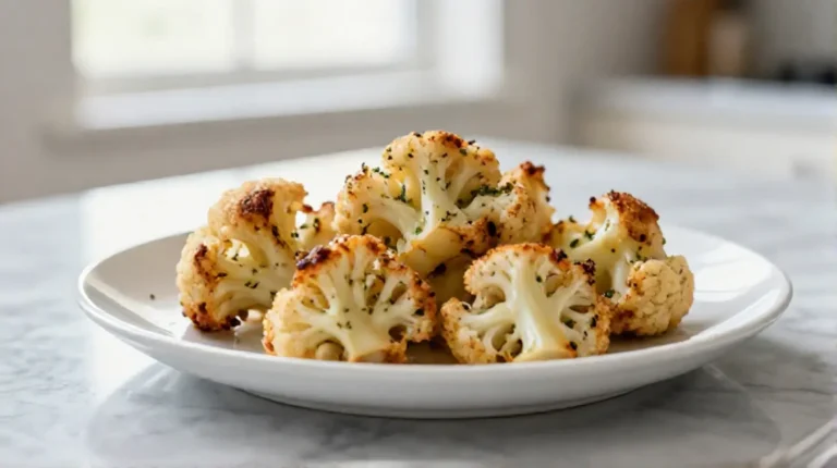 Kluski śląskie z Air Fryer na talerzu