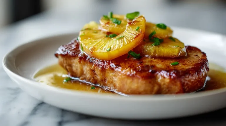 Kotlety schabowe zapiekane z ananasem z air fryer