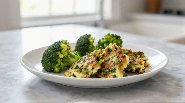 Kotlety z brokuła z Air Fryer