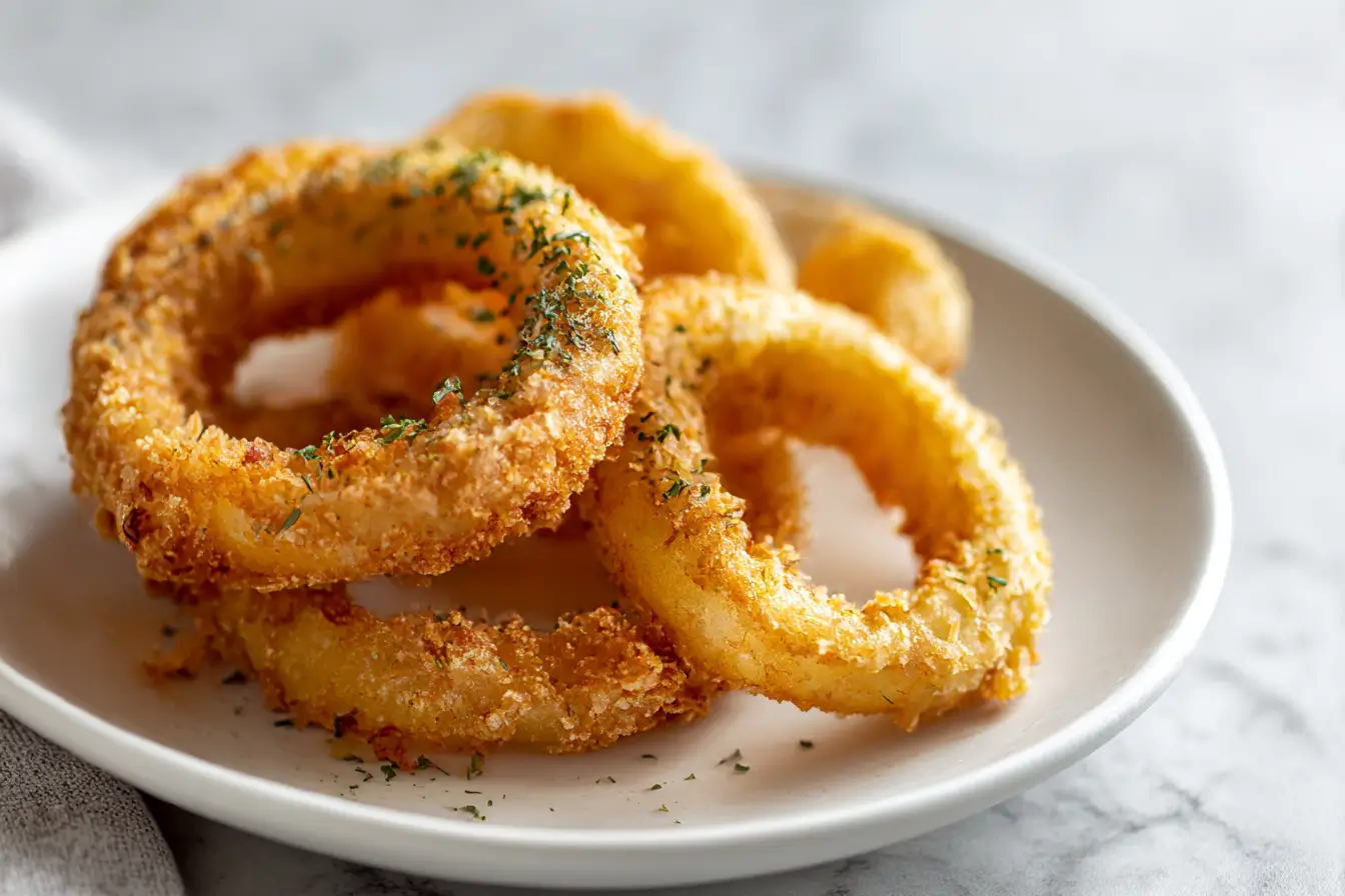 Krążki cebulowe z Air Fryer