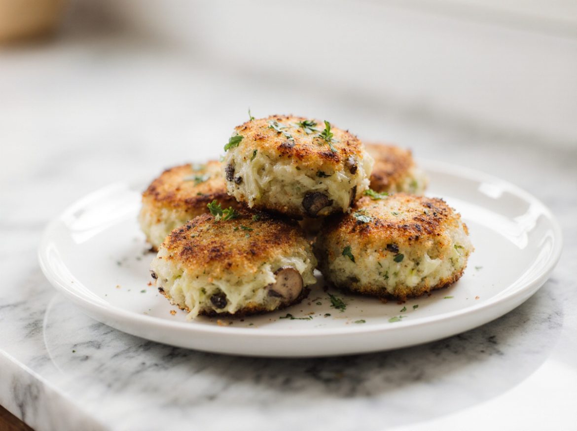 Krokiety z kapustą i grzybami z Air Fryer Krokiety z kapustą i grzybami z Air Fryer