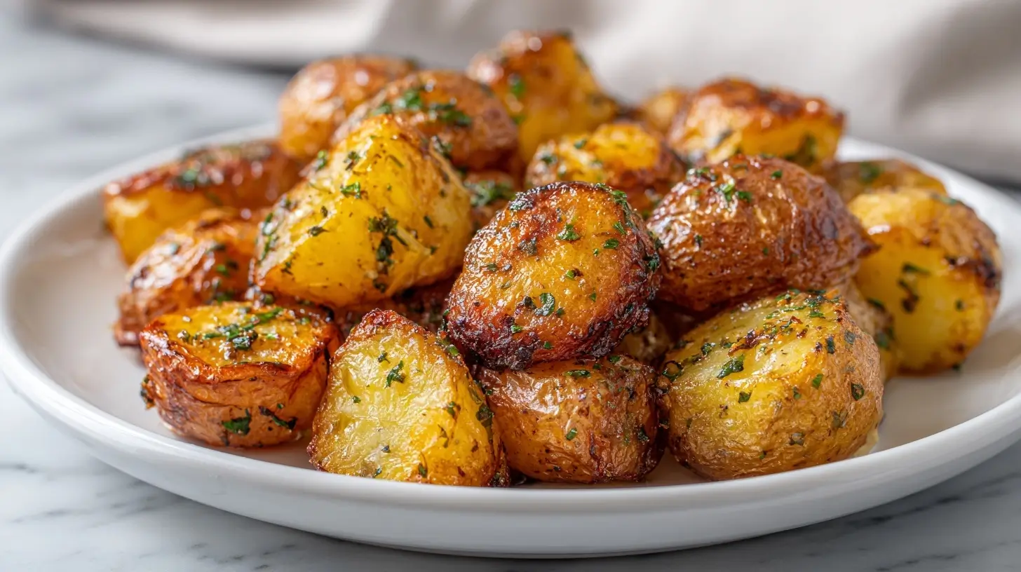 mlode ziemniaki pieczone w air fryer