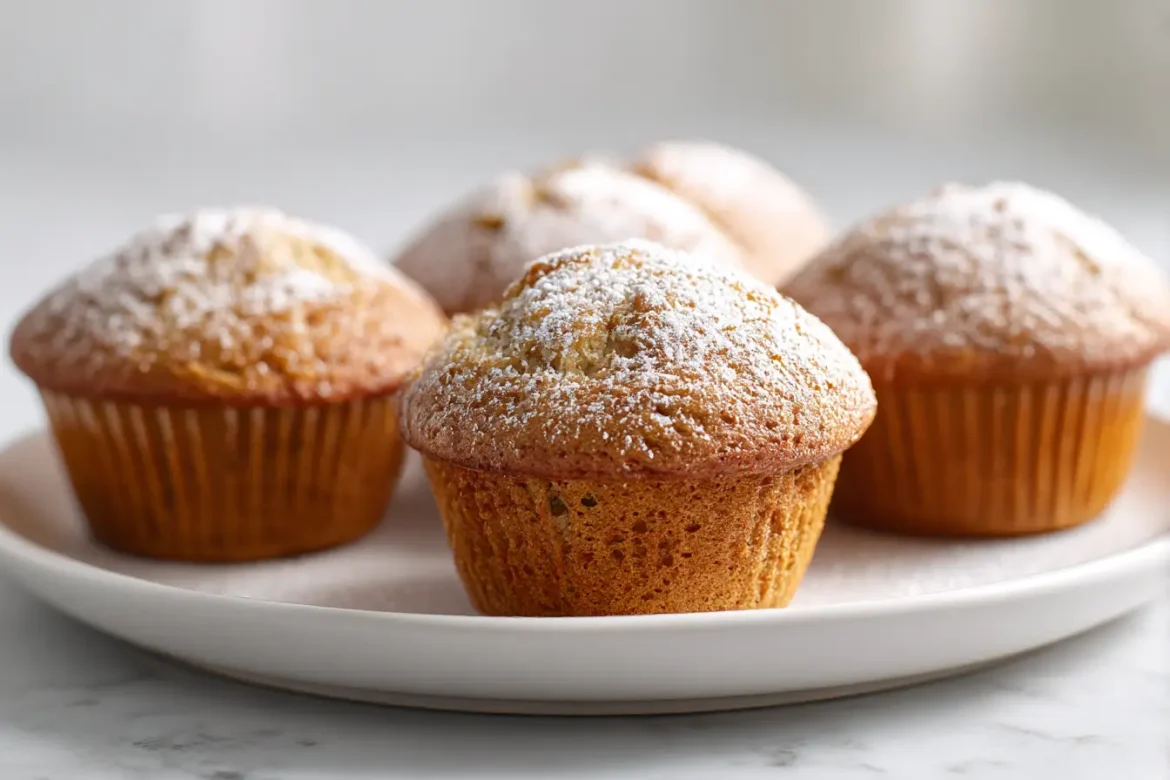 Muffinki bananowe z Air Fryer na smaczny deser.