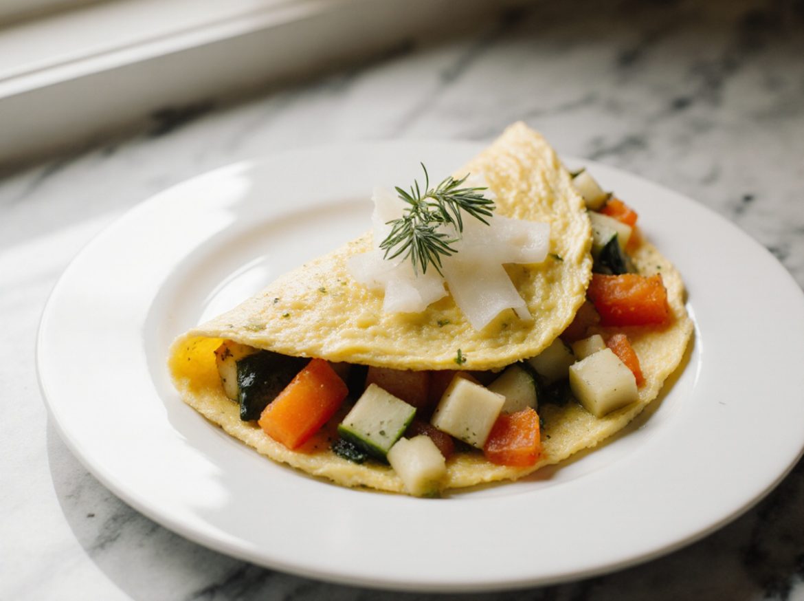 Pyszny omlet z Air Fryer