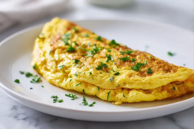 Smaczny omlet z cukinią z Air Fryer