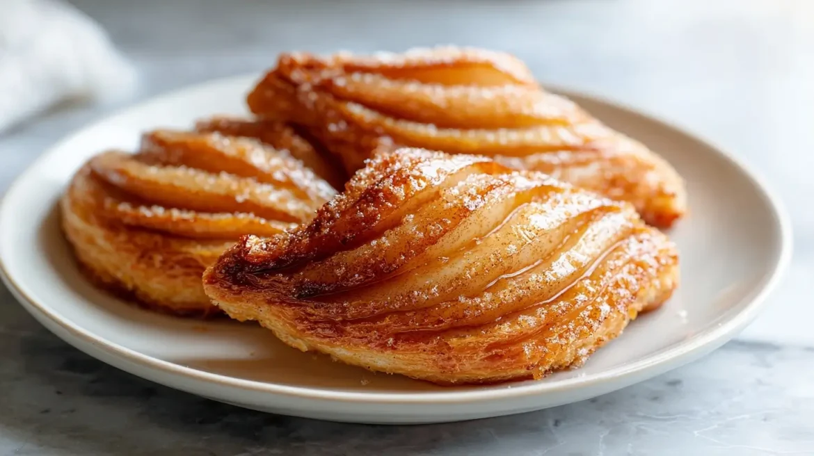 Paluszki z mozzarelli z Air Fryer na talerzu