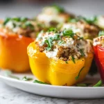 Papryki faszerowane bez miesa z air fryer