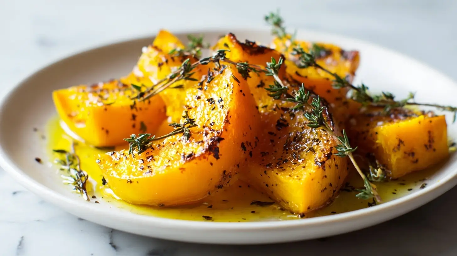 Pieczona dynia z Air Fryer