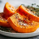 Pieczona dynia z Air Fryer w apetycznej prezentacji