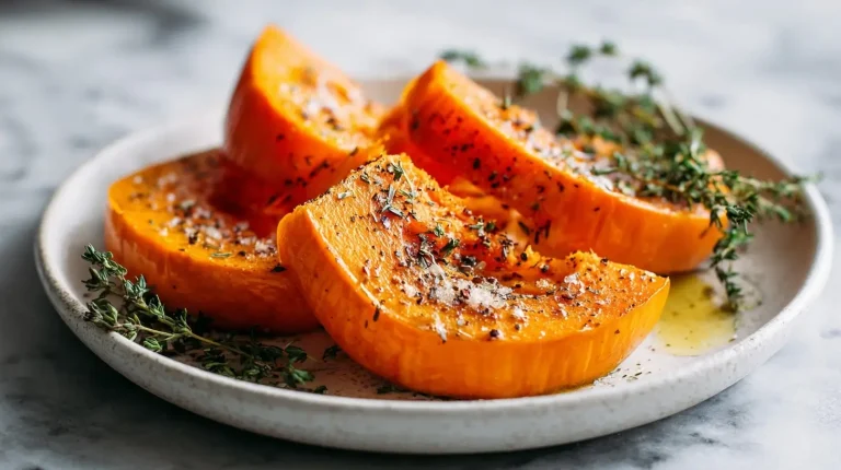 Pieczona dynia z Air Fryer w apetycznej prezentacji