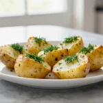 Pieczone młode ziemniaki z koperkiem z Air Fryer