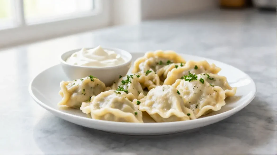 Pierogi z Air Fryer Pierogi z mięsem pieczone w Air Fryer