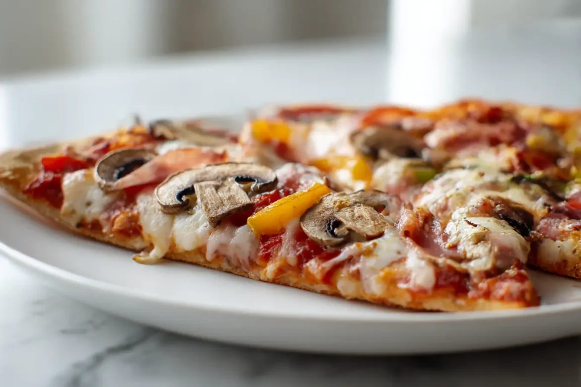 Pizze z tortilli w air fryer idealne na szybki posiłek.