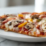 Pizze z tortilli w air fryer idealne na szybki posiłek.