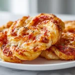 Pizzowe swiderki z ciasta francuskiego z air fryer
