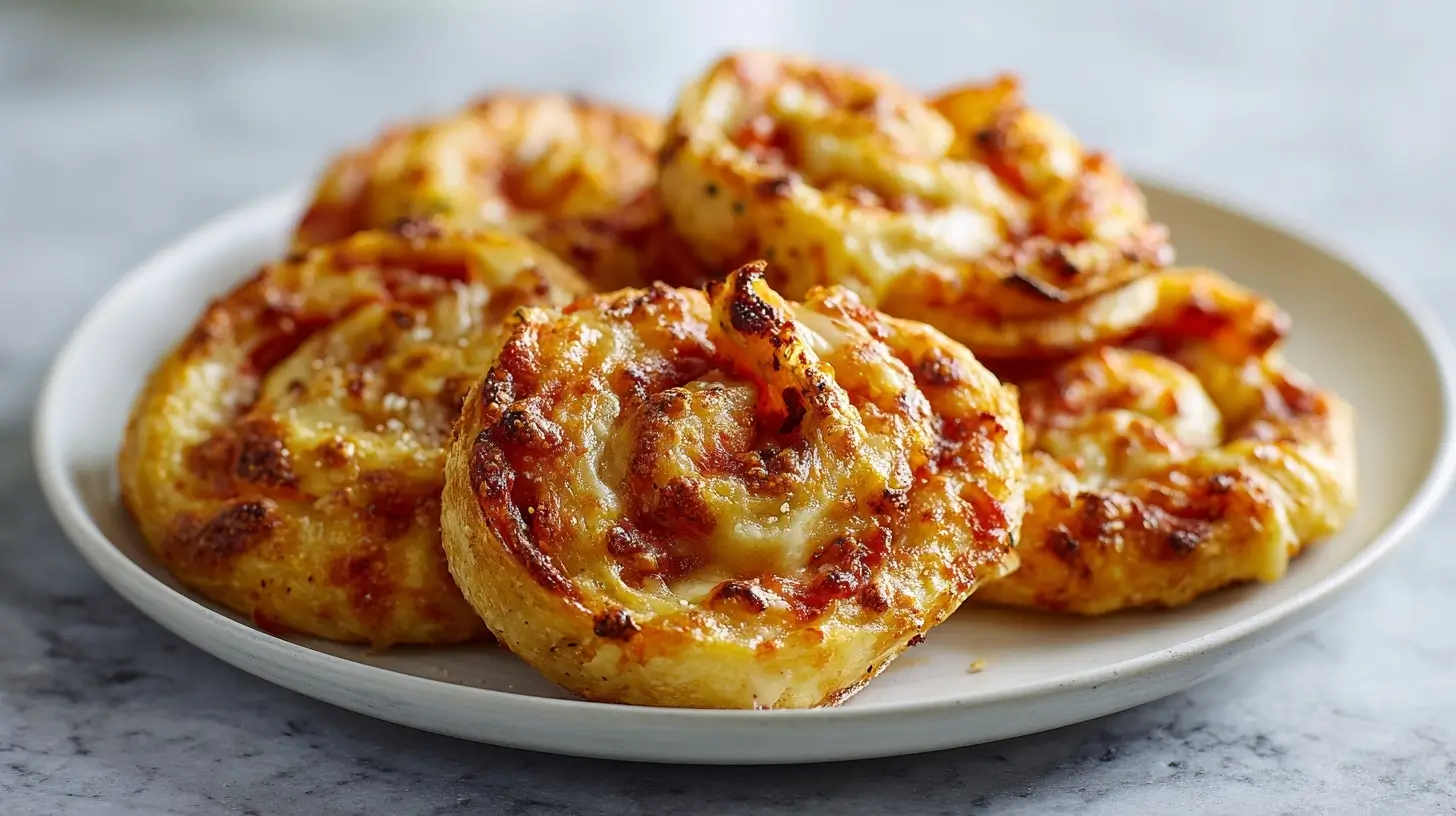 pizzowe swiderki z ciasta francuskiego z air fryer