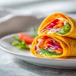 Plastry boczku w Air Fryer z chrupiącą skórką.